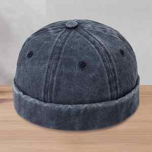 Gorro Retro AZOV con Efecto Desgastado, sin Visera, con Logo Personalizado, Estilo Hip Hop, Gorro Chino <span class=keywords><strong>Yupi</strong></span> - Product Image 2