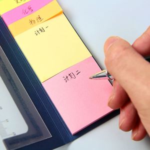 <b>Sticky</b> Index Tabs Set Self Stick <b>Notes</b> With Colored Page Marker and Ruler Organizer Box for Office School Teacher Supplies - Product Image 5