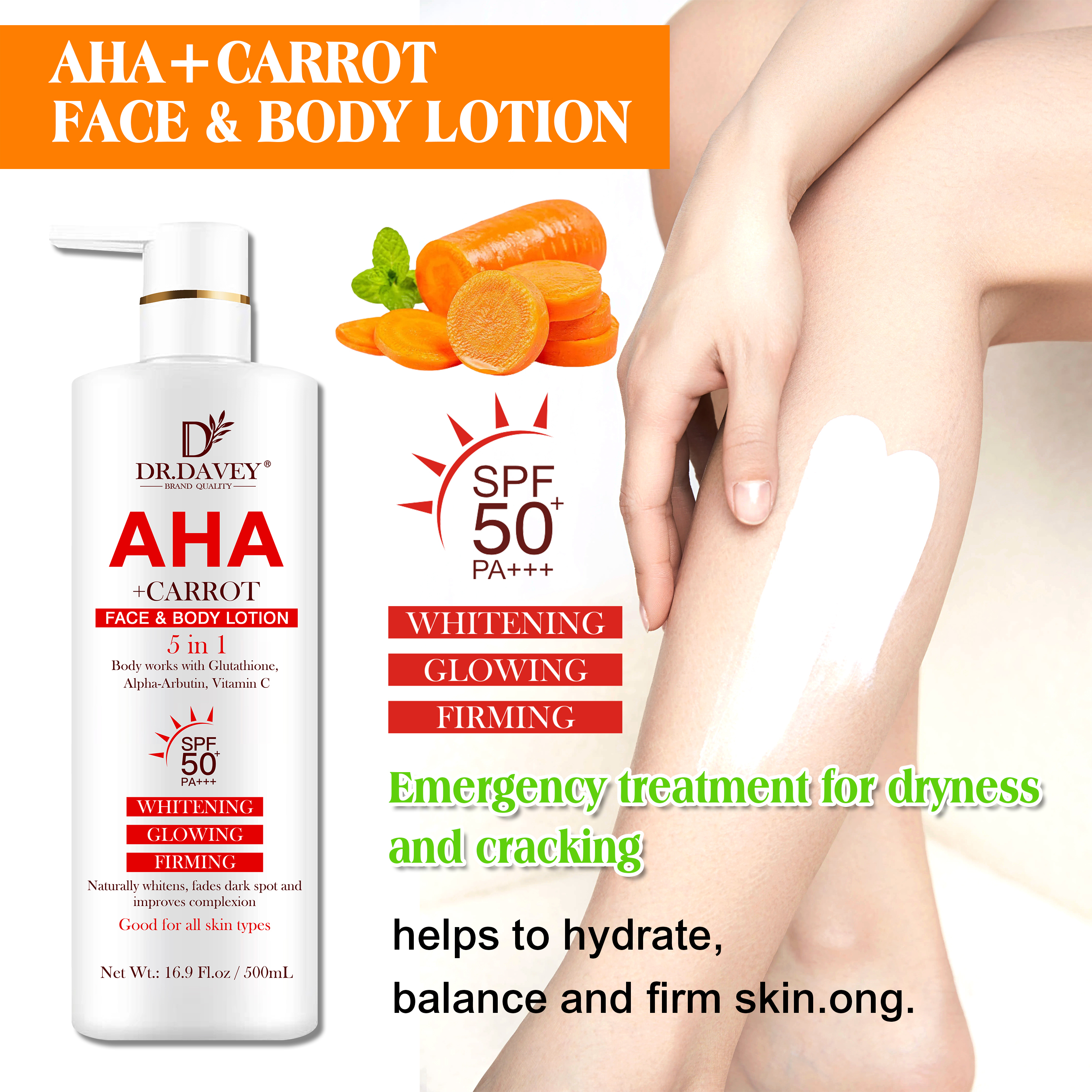 DR..DAVEY AHA Body Lotion| Alibaba.com