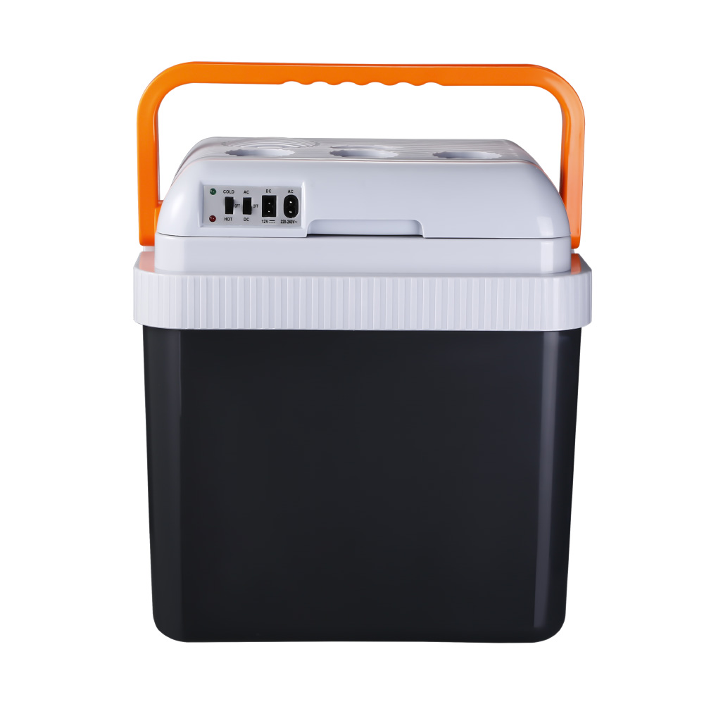 EVERCOOL 12 В 220 В AC DC 24 л Портативный охлаждающий Электрический автомобильный охладитель Холодильник Термоэлектрический охладитель и обогреватель