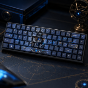 Set di Tasti PBT Personalizzati VALORANT <span class=keywords><strong>Cypher</strong></span> 68 con Sublimazione a Colori, Profilo Cherry per Tastiera Meccanica da Gaming - Product Image 1