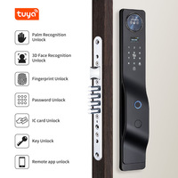 Fabrieksprijs Smart Lock Tuya Wifi Video Call Intercom Functie Digitaal Toetsenbord Elektronisch Deurslot Smartcard Sleutels 6085