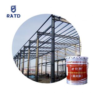 Ultra-thin Water Based Intumescent China Factory Fireproof <b>Paint</b> for Steel Structure Fire Retardant Coating - Product Image 3