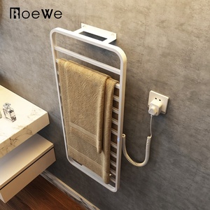 Barre chauffant électrique pour serviettes, en acier inoxydable, avec contrôle wifi, support mural d'hôtel - Product Image 3