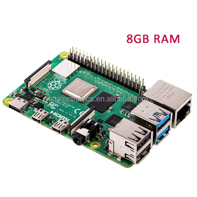 Raspberry Pi 4 Computer Model B Single Board Computer Suitable for