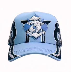 Toptan G5 Kalite Gorra Dandiii Şapkalar <span class=keywords><strong>X</strong></span> Sad Boyz <span class=keywords><strong>6</strong></span> Panel İşlemeli Beyzbol Şapkası Süet Geniş Siperli Yapay Elmaslı Gorras Barbas Şapka - Product Image 3
