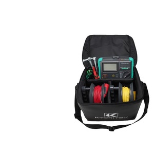 Testeur de résistance de terre Kyoritsu 1 kV, version bobine, avec câbles rouges et jaunes pour tests électriques - Product Image 5