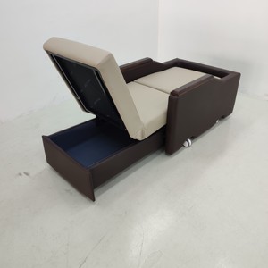Bán buôn hiện đại <span class=keywords><strong>Sofa</strong></span> ghế chuyển đổi <span class=keywords><strong>Sofa</strong></span> giường bằng gỗ tay vịn y tế ghế văn phòng bệnh nhân đi kèm ghế - Product Image 3
