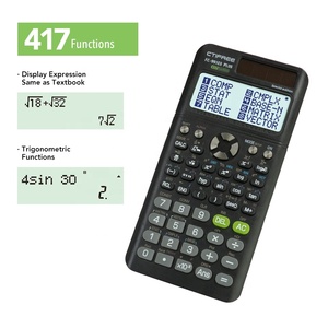 <span class=keywords><strong>Calculadora</strong></span> científica nueva para escuela secundaria, con batería, para <span class=keywords><strong>fracciones</strong></span> elementares, certificada por CE y FCC, modelo 991es plus. - Product Image 3