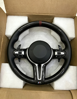 Volant en fibre de carbone pour BMW M Sport, séries 1/2/3/4/5/6/7/8, série X, volant multifonction avec marqueur rouge