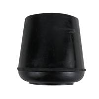 Embout de jambe en caoutchouc non marquant de 1-1/4 pouce, noir |   Protection contre les rayures au sol pour chaises et tabourets |   Protection des sols et des surfaces