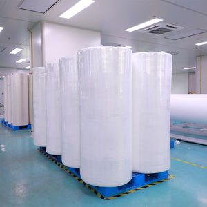 Rouleau de <span class=keywords><strong>tissu</strong></span> non tissé Spunlace en viscose, polyester, coton, bambou, fibre de lyocell, personnalisable en poids et en matière - Product Image 3