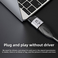 Adaptateur de câble USB-C vers HDMI compatible 8K VGA Mini DP 1.4 RJ45 Type C pour ordinateur portable, TV, MacBook, projecteur