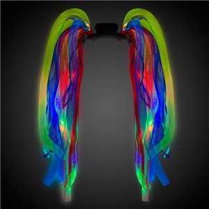 Bandeau de nouilles qui brillent dans le noir bandeau de lumière clignotante de noël décoration de fête d'halloween - Product Image 6