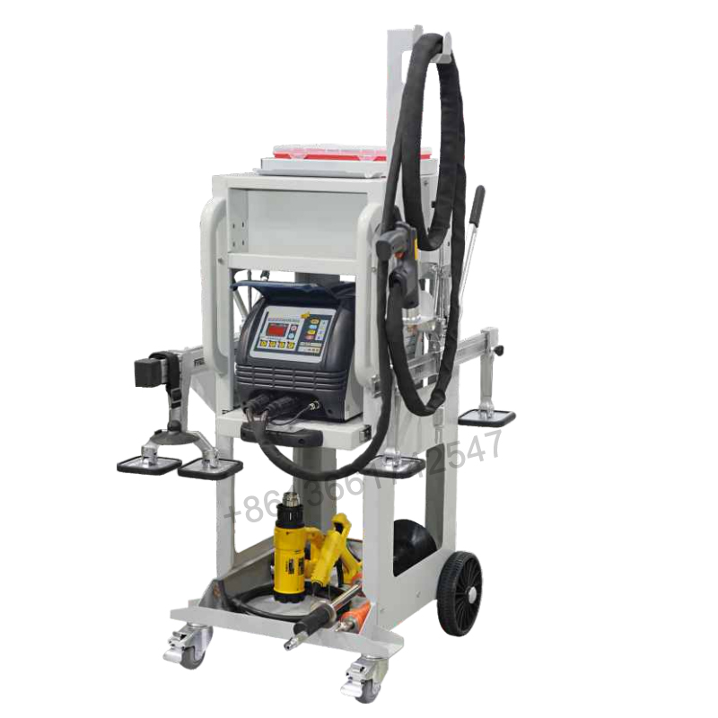 UE-10L Многофункциональный устойчивый точечный сварочный аппарат с пистолетом X-типа, газовый экранированный сварочный аппарат/MIG сварочный аппарат, оборудование для ремонта автомобилей