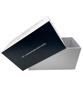 Custom Small Elegant Lift-off Lid Shoulder Neck Lid And Base Boxes Gift Package 2 Pieces Rigid Paper Box
