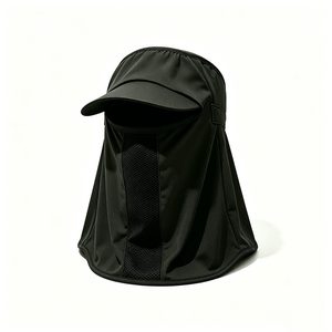 หมวกกันแดด UPF50+ ปิดหน้าและคอ ระบายอากาศได้ดี ป้องกันรังสียูวี เหมาะสำหรับกีฬา ปั่นจักรยาน ตกปลา เดินป่า - Product Image 6