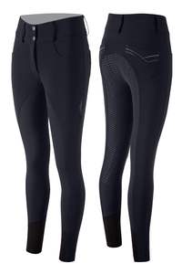 여성용 풀 시트 실리콘 승마 바지 마술용 브리치 승마복 에퀴타시온 레이싱 타이츠 하이웨이스트 - Product Image 2