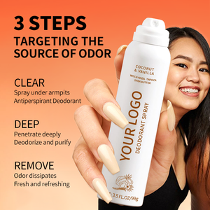 Bán buôn nhôm miễn phí chất Chống Mồ Hôi Khử mùi nước hoa phun tùy chỉnh kháng khuẩn nách tự nhiên khử mùi phun cho cơ thể - Product Image 3