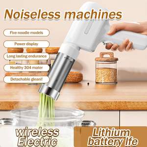 Machine à pâtes automatique sans fil portable pour la fabrication de spaghetti et de nouilles maison – Vente en gros - Product Image 6