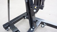 Grue d'atelier hydraulique 2T, palan hydraulique portable pour réparation automobile