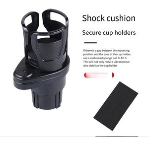 Porte-gobelet multifonctionnel pour voiture, double couche, rotatif, pour boissons - Product Image 2