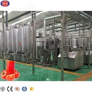 Linea di produzione asettica del concentrato di pomodoro macchina commerciale per la produzione di salsa di pomodoro