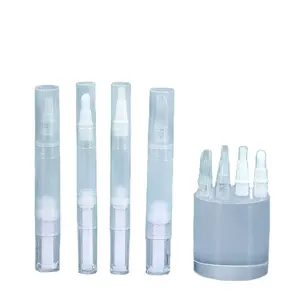 פרטי תווית אישית קוסמטי פלסטיק אריזת בקבוק שפתון מקל שפתיים שפתון ריק צינורות צינורות