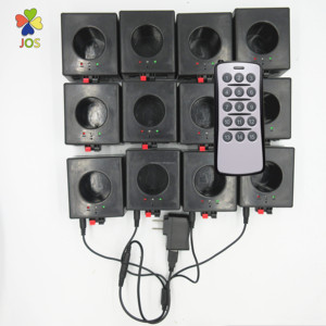 JOS 12 cue 12 canaux 4.2 V batterie rechargeable télécommande sans fil système de tir de feux d'artifice froids pour la fête de mariage - Product Image 1