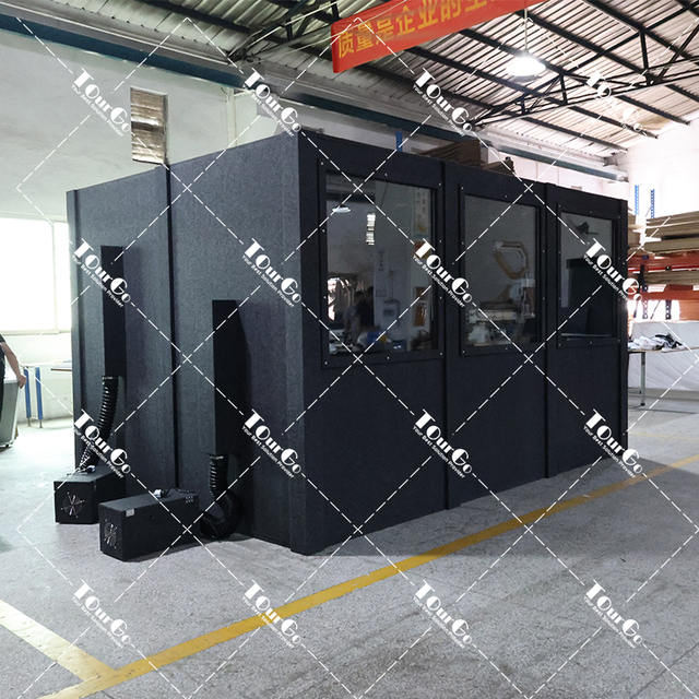 Office Acoustic Pod Portable Soundproof Music Meeting Recording Booth Studio with Single Wall