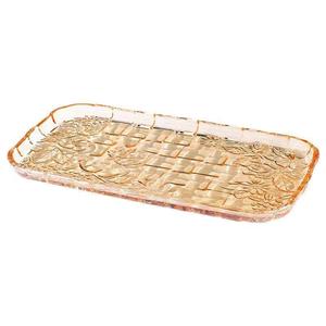 Plateau à fruits en <span class=keywords><strong>verre</strong></span> transparent épaissi, plateau de service <span class=keywords><strong>rectangulaire</strong></span>, plateau de présentation pour la maison, le salon, la cuisine, les desserts, les collations, les gâteaux - Product Image 6