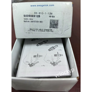 SWAGELOK SS-810-1-12W Raccord mâle à souder en acier inoxydable 1/2 po x 3/4 po MPW, lot de 10 (A-A) – Occasion - Product Image 2