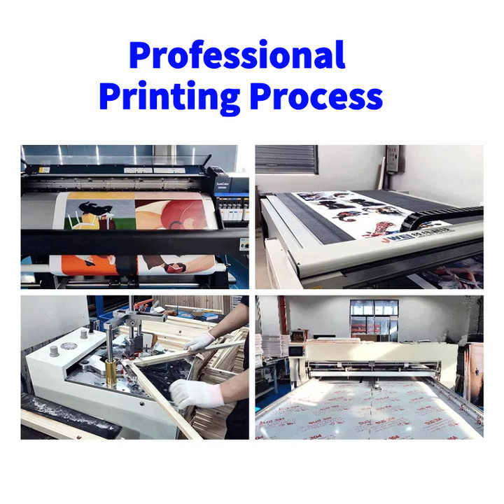 HAOWAI Free Sample Wall Art Custom Music Photo Painting Poster Canvas Printing Wholesale ...