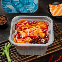 Vente en gros de nourriture exotique steak de poisson épicé chinois marmite auto-chauffante 380g à bon prix