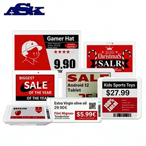 Etiqueta <span class=keywords><strong>Electrónica</strong></span> para Estantes de 2.13'', 2.66'' y 2.9'', Etiquetas de Precio Inalámbricas de Cuatro Colores, Pantalla Digital Inteligente E-link E-paper ESL para Supermercado - Product Image 1