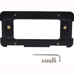 Phía sau tấm giấy phép khung cài đặt bảng nối đa năng màu đen nhựa xe tấm giấy phép khung backplanes phổ giấy phép tấm chủ - Product Image 1