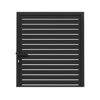 Mécanisme de rotation à 90 degrés pour portail coulissant, design peu encombrant avec système d'entraînement motorisé pour usage résidentiel