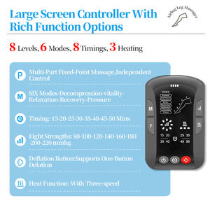Sepatu bot kompresi udara portabel, meningkatkan sirkulasi & mengurangi nyeri otot untuk mesin pijat kaki pemulihan olahraga - Product Image 2