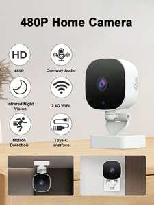 Caméra vidéo <span class=keywords><strong>K7</strong></span> WiFi avec zoom optique 10x-20x, alarme nocturne et sirène, stockage en nuage SD, détection de mouvement - Product Image 4