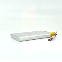 Cellule de batterie au lithium haute densité énergétique 3500mAh, batterie polymère au lithium en pochette 854373 3.7V, batteries lithium-ion pour serrures intelligentes