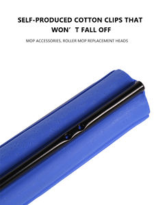 Serpillère <span class=keywords><strong>Magique</strong></span> Réutilisable à Utilisation Facile avec Tête en Éponge PVA à Essorage Rapide sur Quatre Côtés et Manche en Aluminium – Kit de Nettoyage de Sol - Product Image 2