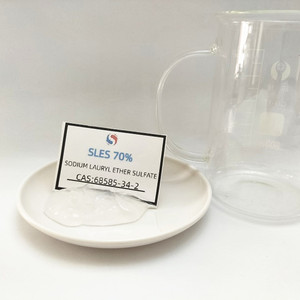 โซเดียม lauryl Ether sulfate (SLES 70%) CAS 68585-34-2สารเคมีรายวันสำหรับผงซักฟอกที่ affordab - Product Image 1