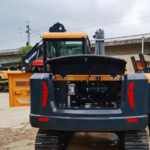 Excavatrice d'origine coréenne Hyundai HX80G avec composants de pompe à noyau de moteur Yanmar 8 tonnes vente au comptant neuve et d'occasion - Product Image 5