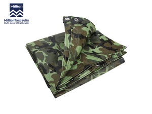 <span class=keywords><strong>Bâche</strong></span> camouflage imperméable MILLION 160 g/m² pour <span class=keywords><strong>sol</strong></span> de tente, couverture extérieure de <span class=keywords><strong>camping</strong></span>, protection de jardin, <span class=keywords><strong>bâche</strong></span> PE pour tente - Product Image 1