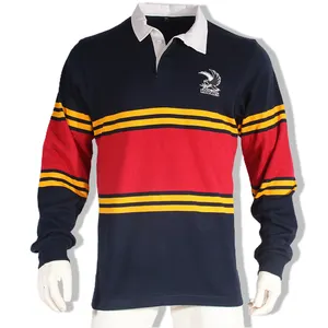 Custom Australian Made Knitted School Leavers Rugby Jerseys With Classic Sportswear