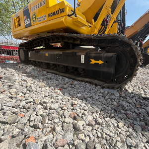 Excavatrice sur chenilles hydraulique Komatsu PC350 d'occasion, robuste, de haute qualité, faible nombre d'heures de fonctionnement, poids opérationnel de 35 tonnes, pour le déplacement de roches dures - Product Image 4