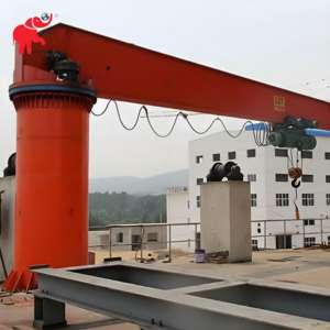 Высокотехнический Свободно Стоящий Кран с 360 градусами 1 тонна 2 тонны 3 тонны 5 тонн 10 тонн напольный Электрический подъемный кран цена - Product Image 5