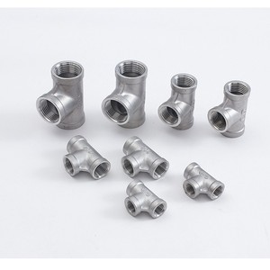 Stainless Steel 304 316 Compression Fitting Tapered Thread Straight Pipe Fitting ASTM Standard 300 Series Round Section - Product Image 4