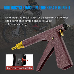<span class=keywords><strong>Kit</strong></span> Outil Pistolet <span class=keywords><strong>de</strong></span> Réparation <span class=keywords><strong>de</strong></span> Pneus <span class=keywords><strong>Tubeless</strong></span> pour Moto avec Jeu <span class=keywords><strong>de</strong></span> Mèches – Outils <span class=keywords><strong>de</strong></span> Réparation Essentiels pour Véhicules - Product Image 5