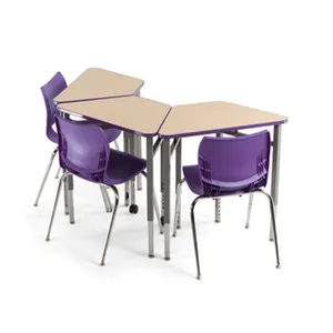 Cartmay School Furniture Classroom Study Table Desk And Chair Combination Sets